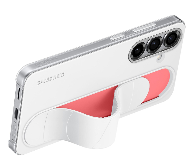 SAMSUNG Standing Grip Case do Galaxy S25 White EF-GS931CWEGWW - 1310643 - zdjęcie 4
